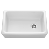 Chambord philippe-ii Chambord Philippe II Single Bowl Fireclay White Kitchen Sinks